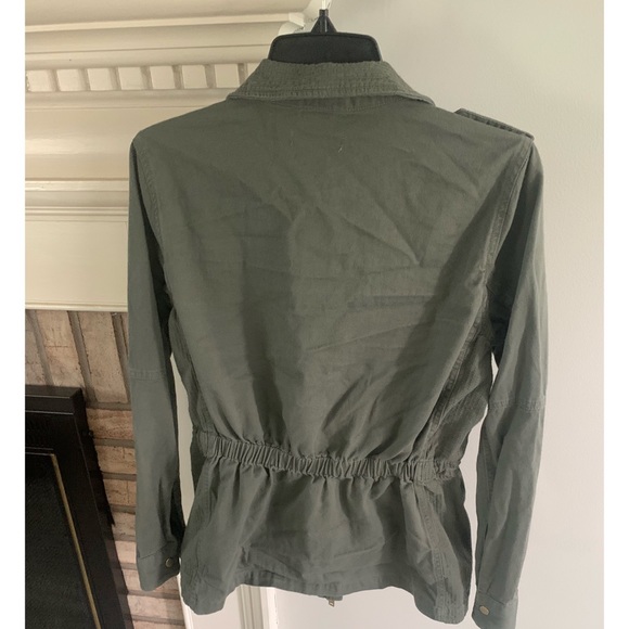 Green Womens fall jacket - Picture 3 of 3